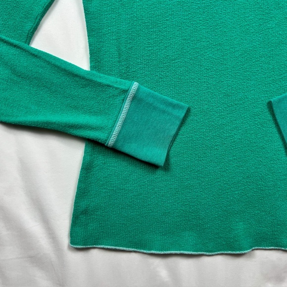 Y2K Waffle Knit Thermal Long Sleeve - Picture 4 of 6